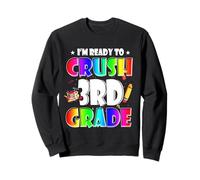 I'm Ready To Crush 3rd Grade Back To School Teacher Student Sudadera