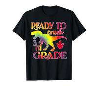 I'm Ready To Crush 3rd Grade Dinosaurs Back To School Camiseta gráfica económica