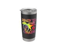 I'm Ready To Crush 3rd Grade Dinosaurs Back To School Vaso térmico de acero inoxidable de doble pared