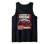I'm Ready To Crush 67 Hearts Happy Valentine Truck Boys Camiseta sin Mangas