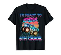 I'm Ready To Crush 6th Grade Monster Truck Back to School Camiseta gráfica económica