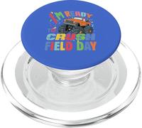 I'm Ready To Crush Field Day Monster Truck Lover Boys Kids PopSockets PopGrip para MagSafe