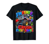 I'm Ready To Crush First Grade Monster Truck Back To School Camiseta