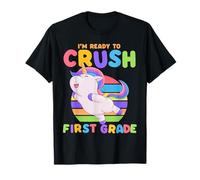 I'm Ready To Crush First Grade Unicorn 1st Grade Kids Girls Camiseta