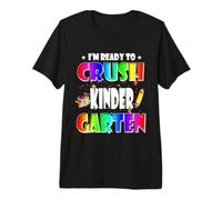 I'm Ready To Crush Kindergarten Back To School Camiseta Premium