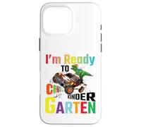 I'm Ready to Crush Kindergarten Boys Back to School Dinosaur Carcasa para iPhone 16 Pro MAX