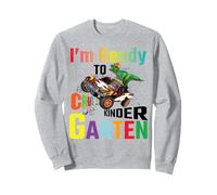 I'm Ready to Crush Kindergarten Boys Back to School Dinosaur Sudadera