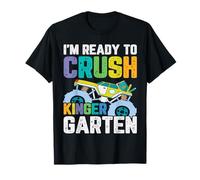 I'm Ready To Crush Kindergarten Monster Truck Back To School Camiseta