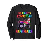 I'm Ready To Crush Kindergarten Unicorn Monster Truck Manga Larga