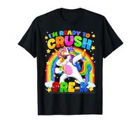 Im Ready To Crush Pre K Pre-K Primer Día Unicornio Niño Niña Camiseta