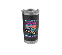 I'm Ready To Crush Preschool Monster Truck Back to School Vaso térmico de acero inoxidable de doble pared