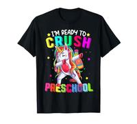 I'm Ready To Crush Preschool Unicorn Pre-k For Kids Girls Camiseta