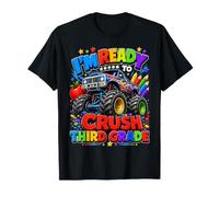 I'm Ready To Crush Third Grade Monster Truck Back To School Camiseta