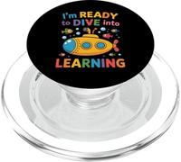 I'm Ready To Dive Into Learning Estudiante de motivación - PopSockets PopGrip para MagSafe