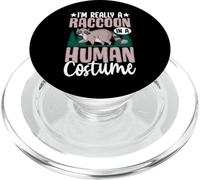 I'm Really A Raccoon In A Human Costume PopSockets PopGrip para MagSafe