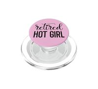 Im Retired Hot Girl Funny Retirement Women Mom Retired Woman PopSockets PopGrip para MagSafe