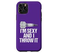 I'M SEXY AND I THROW IT - Fun and Sexy Bar Dart Style Carcasa para iPhone 11 Pro