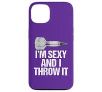 I'M SEXY AND I THROW IT - Fun and Sexy Bar Dart Style Carcasa para iPhone 13