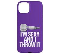 I'M SEXY AND I THROW IT - Fun and Sexy Bar Dart Style Carcasa para iPhone 15 Plus
