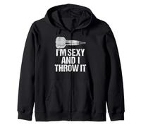 I'm Sexy and I Throw IT - Fun and Sexy Bar Dart Style Sudadera con Capucha