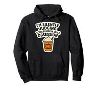 I'm Silently Judging You Pumpkin Spice Obsession - Cita Divertida Sudadera con Capucha
