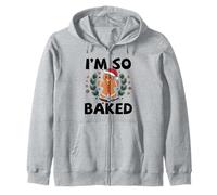 I'm So Baked Christmas Gingerbread Ma, Divertido horneado de Galletas Sudadera con Capucha