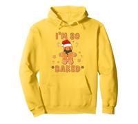 I'm So Baked Christmas Gingerbread Ma, Divertido horneado de Galletas Sudadera con Capucha