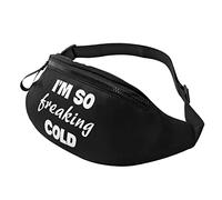 I'm So Freaking Cold Waist Bag Paquete de Pecho de Viaje Ajustable para Hombres y Mujeres Riñonera para Correr al Aire Libre