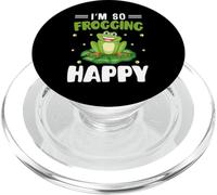 I'm So Frogging Happy PopSockets PopGrip para MagSafe