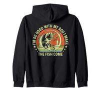 I'm So Good with My Rod I Make The Fish Come (en la Parte Trasera) Sudadera con Capucha