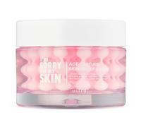 I'M SORRY FOR MY SKIN Age Capture - Crema facial coreana para el cuidado de la piel para cara y cuello con ácido hialurónico, antienvejecimiento, crema de gel antiarrugas para mujeres (rosa, crema