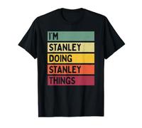 I'm Stanley Doing Stanley Things - Cita Personalizada Divertida Camiseta gráfica económica