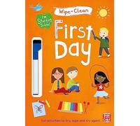 I'm Starting School: First Day: Wipe-clean book with pen