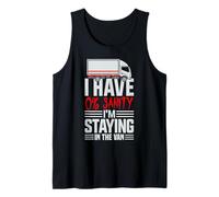 I'm Staying In Tha Van Phasmophobia Funny Gamer Women Men Camiseta sin Mangas