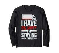I'm Staying In Tha Van Phasmophobia Funny Gamer Women Men Manga Larga