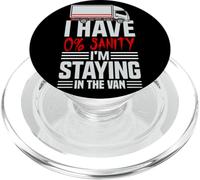 I'm Staying In Tha Van Phasmophobia Funny Gamer Women Men PopSockets PopGrip para MagSafe