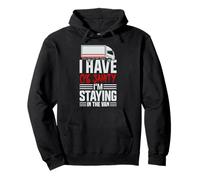 I'm Staying In Tha Van Phasmophobia Funny Gamer Women Men Sudadera con Capucha