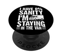 I'm Staying In Tha Van Phasmophobia Gamer Man Women PopSockets PopGrip Adhesivo
