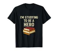 Im Studying To Be A Hero Student Books Lápiz Gráfico Camiseta