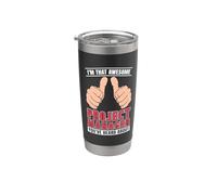 I'm That Awesome Project Scrum Master Gestión de Proyectos Vaso térmico de acero inoxidable de doble pared