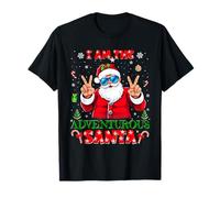 I'm The Adventurous Santa Christmas Outfit Funny Xmas Camiseta