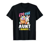 I'm The Aunt Bunny Egg Hunting Familia Matching Easter Camiseta