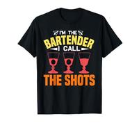 I'm The Bartender I Call The Shots Funny Bartending Camiseta