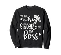 Im The Big Sister Girls Im Not Bossy Im Just Big Sister Boss Sudadera