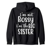 I'm The Big Sister Shirt,Im Not Bossy Im The Big Sister Boss Sudadera con Capucha