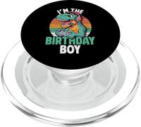 I'm The Birthday Boy Gaming T-Rex Cumpleaños a Juego PopSockets PopGrip para MagSafe