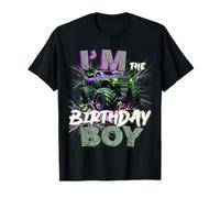 Im The Birthday Monster Truck Group Fiesta familiar a juego Camiseta