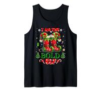 I'm The Bold Elf Christmas Outfit Funny Xmas Camiseta sin Mangas