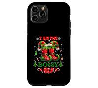 I'm The Bossy Elf Christmas Outfit Funny Xmas Carcasa para iPhone 11 Pro