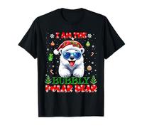 I'm The Bubbly Polar Bear Christmas Outfit Funny Xmas Camiseta